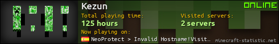 Kezun userbar 560x90