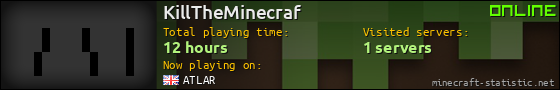 KillTheMinecraf userbar 560x90