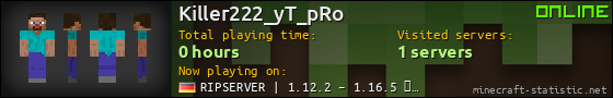 Killer222_yT_pRo userbar 560x90