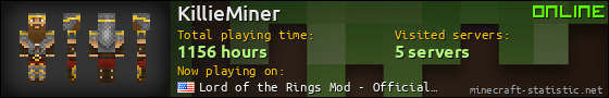 KillieMiner userbar 560x90