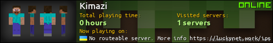Kimazi userbar 560x90