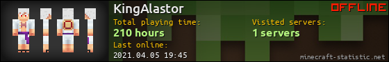 KingAlastor userbar 560x90