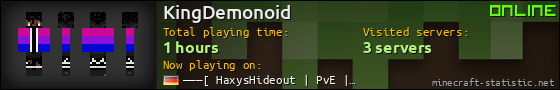 KingDemonoid userbar 560x90