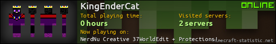 KingEnderCat userbar 560x90