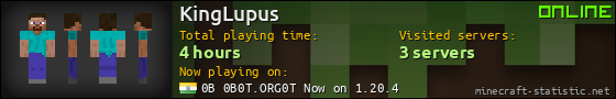 KingLupus userbar 560x90