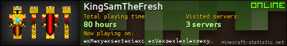 KingSamTheFresh userbar 560x90