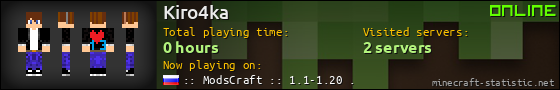 Kiro4ka userbar 560x90
