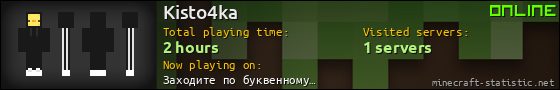 Kisto4ka userbar 560x90