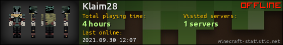 Klaim28 userbar 560x90
