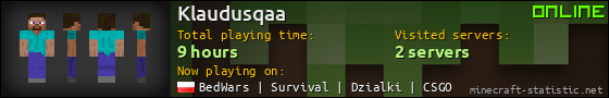 Klaudusqaa userbar 560x90