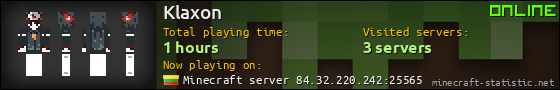 Klaxon userbar 560x90