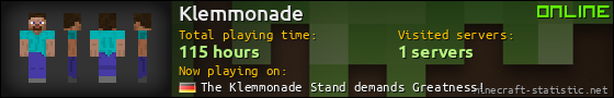 Klemmonade userbar 560x90