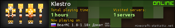 Klestro userbar 560x90