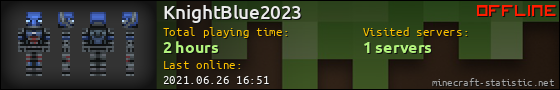 KnightBlue2023 userbar 560x90