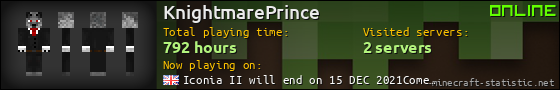 KnightmarePrince userbar 560x90