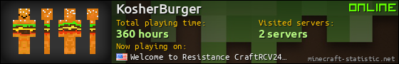 KosherBurger userbar 560x90