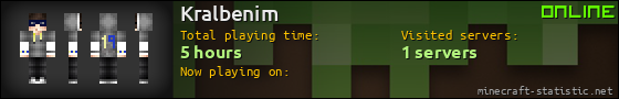Kralbenim userbar 560x90
