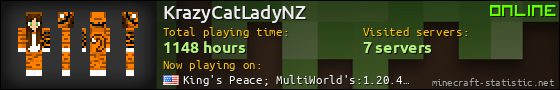 KrazyCatLadyNZ userbar 560x90