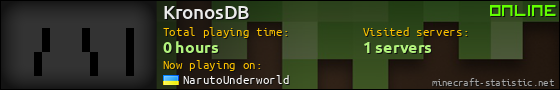 KronosDB userbar 560x90