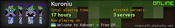 Kuroniu userbar 560x90