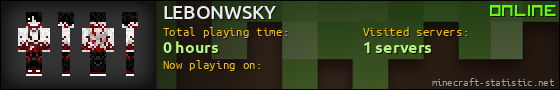 LEBONWSKY userbar 560x90