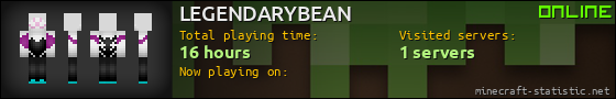 LEGENDARYBEAN userbar 560x90