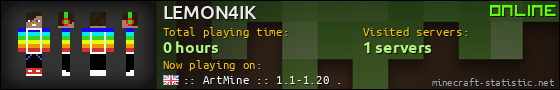 LEMON4IK userbar 560x90