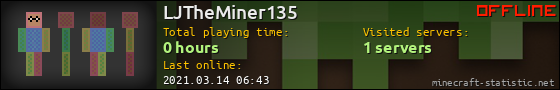 LJTheMiner135 userbar 560x90