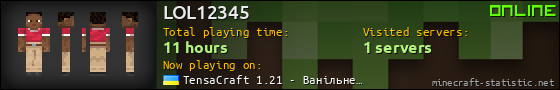LOL12345 userbar 560x90