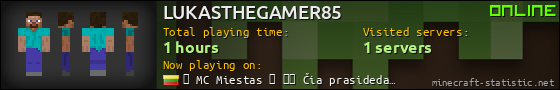 LUKASTHEGAMER85 userbar 560x90