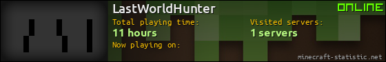 LastWorldHunter userbar 560x90