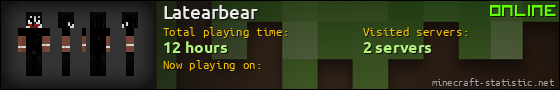 Latearbear userbar 560x90