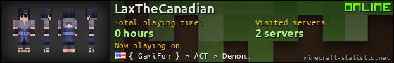 LaxTheCanadian userbar 560x90