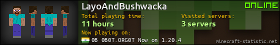 LayoAndBushwacka userbar 560x90