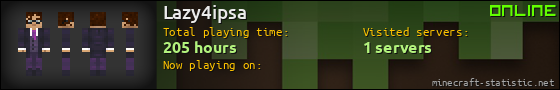 Lazy4ipsa userbar 560x90