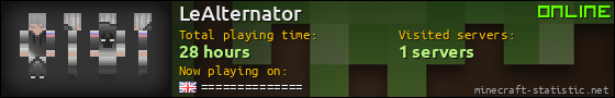 LeAlternator userbar 560x90