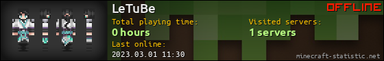 LeTuBe userbar 560x90