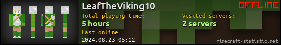 LeafTheViking10 userbar 560x90