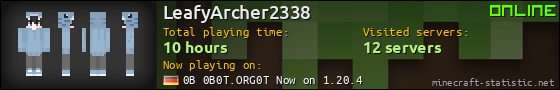 LeafyArcher2338 userbar 560x90