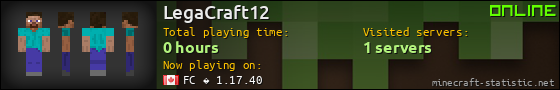 LegaCraft12 userbar 560x90