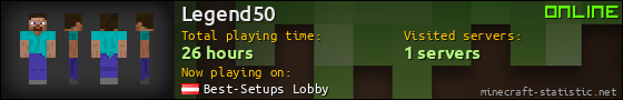 Legend50 userbar 560x90