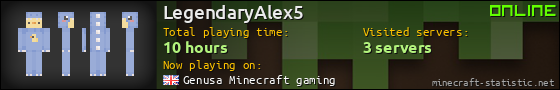 LegendaryAlex5 userbar 560x90