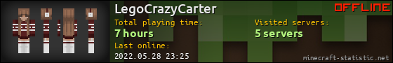 LegoCrazyCarter userbar 560x90