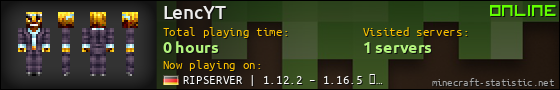 LencYT userbar 560x90