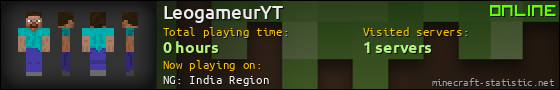 LeogameurYT userbar 560x90