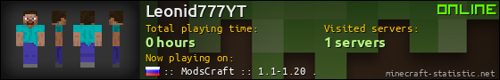Leonid777YT userbar 560x90