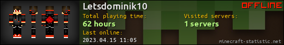 Letsdominik10 userbar 560x90