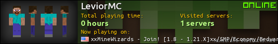LeviorMC userbar 560x90
