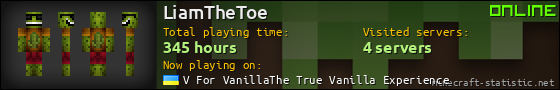 LiamTheToe userbar 560x90