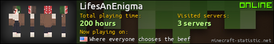 LifesAnEnigma userbar 560x90